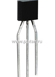КП505А, Транзистор, N-канал, 50В, 0.5Вт [TO-92 / КТ-26]