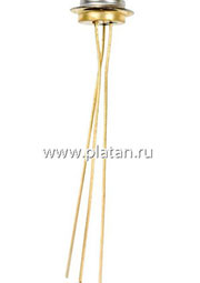 КТ312Б никель, Транзистор NPN 35В 30мА h21=25...100 225мВт [КТЮ-3-1]