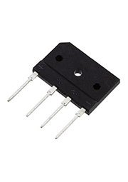 GBJ2510, стеклянный пассивированный выпрямительный диодный мост, 1000В, 25А, 320А (GBJ)