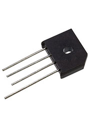 KBU1010, выпрямительный диодный мост, 1000В, 10А (KBU)
