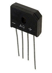 KBU610, выпрямительный диодный мост, 1000В, 6А (KBU) = KBU6M