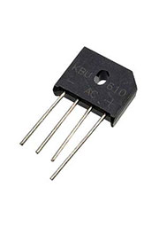 KBU610, стеклянный пассивированный выпрямительный диодный мост, 1000В, 6А (KBU) = KBU6M