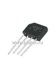 KBP2005 (RS201), Диодный мост 2А 50В [KBP]