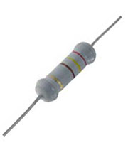 MOF-2W 1.8ом, Металло-ксидный резистор 2Вт 1.8Ом 5%