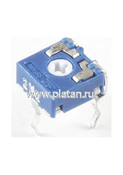 CA6V, 100 Ом, Резистор подстроечный