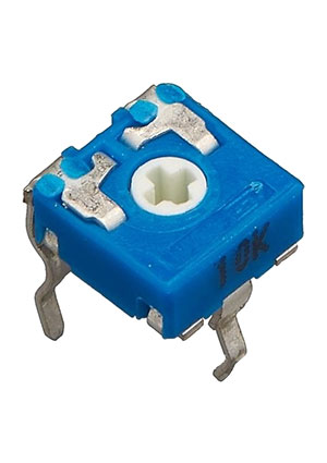 CA6V5 10К, подстроечный резистор 10 кОм 6мм