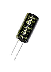 ESX101M63B, Radial, 63V 100uF /10*16/105 C