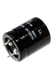 B43504B5107M, конденсатор электролитический 100мкФ 450В 105грд 3000ч 25x30