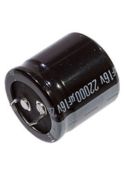 HSW223M1CP30M, конденсатор электролитический 22000мкФ 16В 105C 30*30 (К50-35)