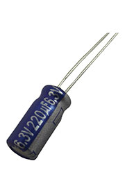 ECA2AM2R2, Radial, 100V 2.2uF /5*11/85 C