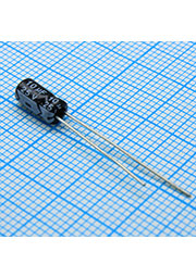 KM100M1EBKJ0407VB, Radial, 25V 10uF /4*7/105 C