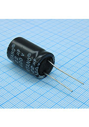 EHR220M2GB, Radial, 400V 22uF /16*26/105 C