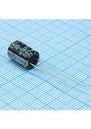 EHR221M25B, Radial, 25V 220uF /8*12/105 C