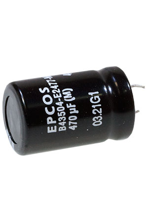 B43504E2477M, Snap-In, 200V 470uF /22*35/105 C