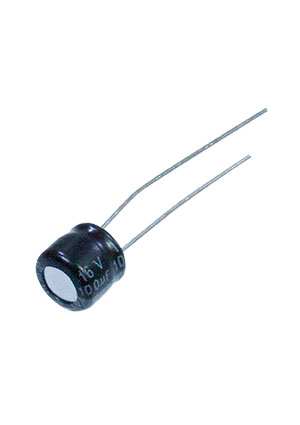 RD1C107M05011BB, конденсатор 100мкф 16в 105С серия RD 5*11мм