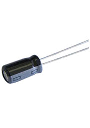 SH016M0100BZF-0611, конденсатор электролитический 16В, 100мкФ, 06*11 105C