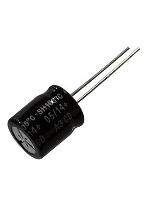 SH025M0220B5S-1012, конденсатор электролитический 25В, 220мкФ, 1012 105C