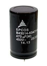 B43514K5477M000, конденсатор электролитический