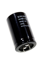 B43504A9687M, конденсатор электролитический 680мкФ 400В