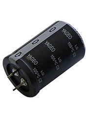 LG160M1500BPF-3045, конденсатор электролитический snap-in, 160В, 1500мкФ, 3045 105C