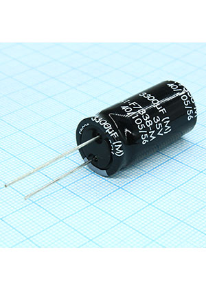 B41851F7338M, Radial, 35V 3300uF /16*31.5/105 C