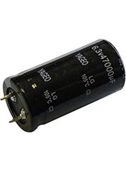 LG050M6800BPF-2550, конденсатор электролитический snap-in, 50В, 6800мкФ, 2550 105C