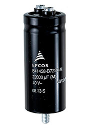 B41458B7229M, конденсатор электролитический 22000мкФ 40В под винт