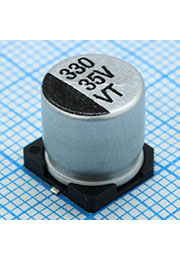 VT471M1VBKJ1010VBK, SMD эл-лит 35V 470uF /10*10.5/105 С