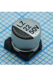 TS13C41H100MET000R, SMD эл-лит 50V 10uF /6.3*5.4/105 C