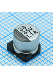 ELV330M35RC, SMD эл-лит 35V 33uF /6.3*5.5/85 C