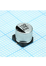 EEEHB0J101P, SMD эл-лит 6.3V 100uF /6.3*5.8/105 C