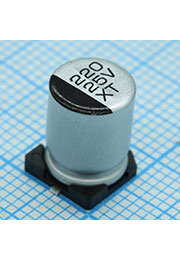 TS13C41E221MJT000R, SMD эл-лит 25V 220uF /8*10.5/105 C