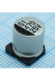 CK025M471G10PKKKV00R, SMD эл-лит 25V 470uF /10*10/105 C