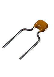 K104K10X7RF5UH5, Radial, X7R 0.1uF +10%  50V 5.08mm