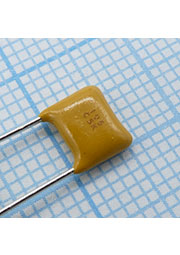 SR305C105KARTR1, Radial, X7R 1uF +10% 50V 5.08mm