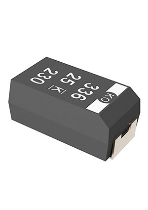 T521B226M025ATE100, Конденсаторы полимерные