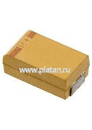 TECAP, 2.2мкФ, 25В, тип B, 20, Конденсатор танталовый SMD
