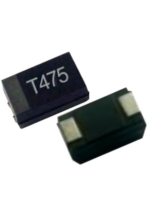 CA55-D010M107E060, Танталовый SMD конденсатор полимерный серии CA55