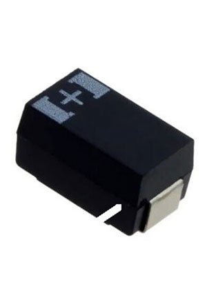 10TPB330M, 7343-40, чип тант.10В 330мкФ 20% D4 Polymer