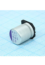 20SVPF560M, SMD эл-лит 20V 560uF /10*12.6/105 C