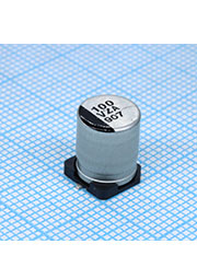 EEHZA1V101P, SMD эл-лит 35V 100uF /8*10.2/105 C Polymer Hybrid