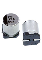 EEHZA1J220XP, ЧИП электролит.конд. 22мкф 63В 105гр, d6.3x7.7