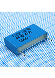 PHE450SD5220JR06L2, Radial, 2000Vdc 700Vac 0.022uF +5% MKP p:22.5mm