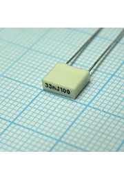 R82EC2330DQ50J, MKT 100Vdc 63Vac 0.033uF +5% p:5mm