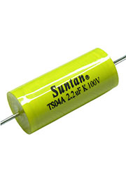 TS04A02A225KSB000R, Axial, 100Vdc 2.2uF +10%