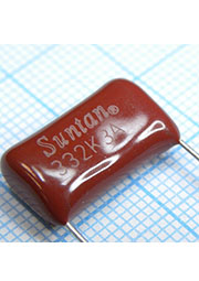 TS09003A332KSB0E0R, 1000Vdc 3300pF +10% P:15mm