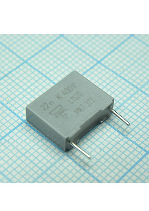BFC237251223, конденсатор 0.022мкФ 400V PET 10% (12.5*4*10мм) 10мм 105 C