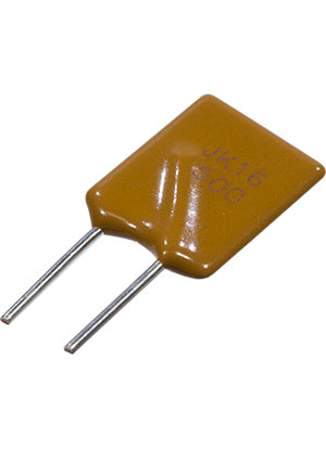 LP16-500F, PPTC предохранитель с радиальным выводом cерия 16V LP16