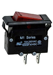 M115-B1120-G, выключатель-автомат 250В 15A (аналог CBLS2A15)