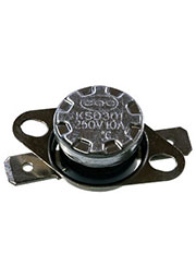 KSD301-A-70BF1-B, 10A 250V (15A 125V), 70 C, с фланцем